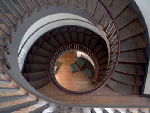 Spiral Staircase, Shaker Village, Pleasant Hill, Kentucky, 2001
