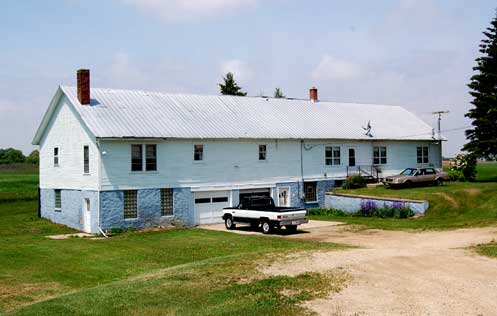Figure 7. Former cheese factory within Town of Burnett, Dodge County that is currently being used as a residence.