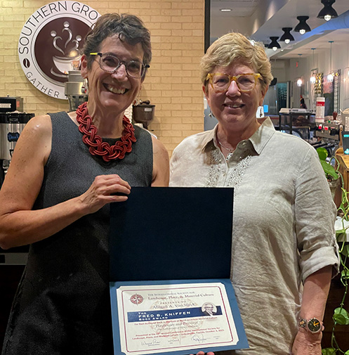 Kniffen Award Winner