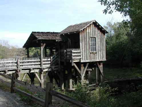 Old mill, New Salem, Illinois, 2002